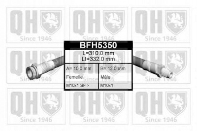 QUINTON HAZELL bfh5350 -  Тормозной шланг